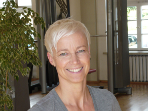 Jaqueline Gromelski, Trainerin für Gymnastik, im Fitnessstudio Physiodomus in Wismar stellt sich vor